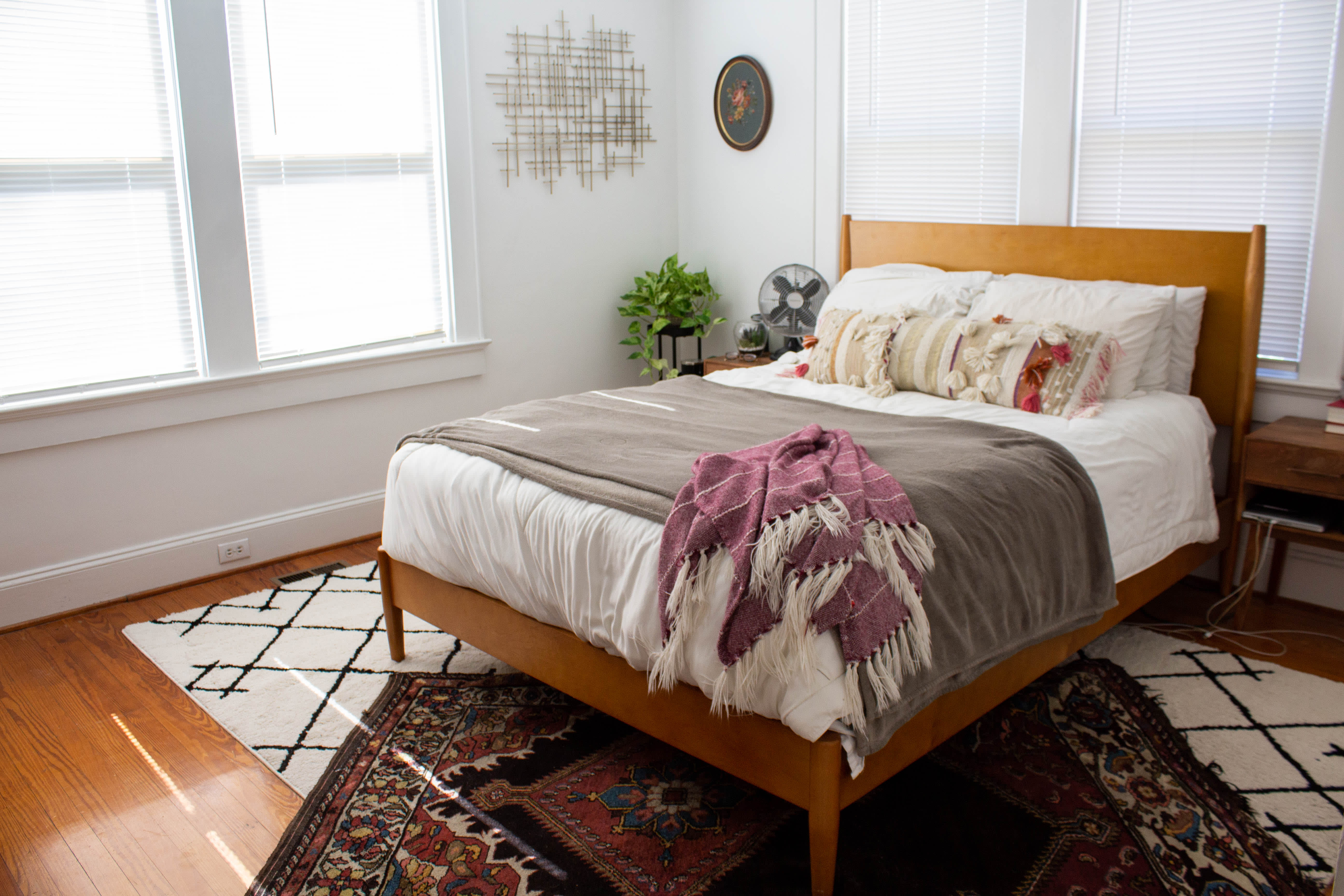 How To Style A Throw Blanket On A Bed